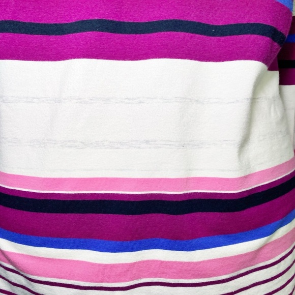 Talbots Multicolor Striped Long Sleeve Top - Picture 12 of 12